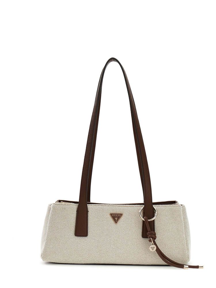 guess fashion Guess Women Off White Alice Shoulder Bag-picture-14