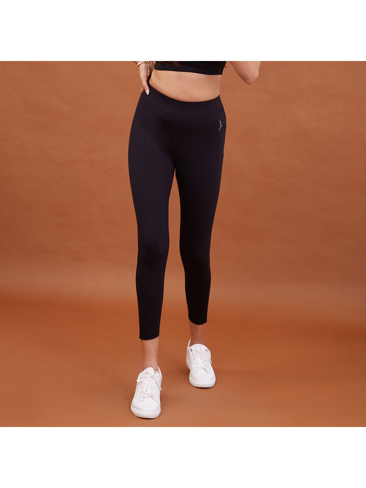 Nykd All Day Essential Cotton Leggings - NYAT076 Anthracite