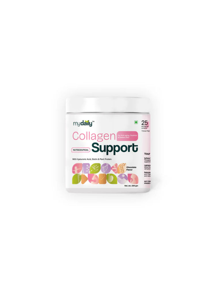 myDaily Collagen Support Vegan, Sugar-Free Biotin, Vit C & Hyaluronic Acid - Chocolate-picture-27