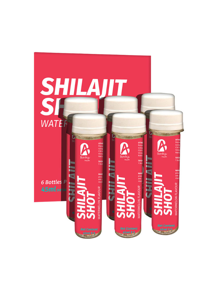 Bonayu Shilajit Shot Bottles - Watermelon (Pack Of 6)-picture-22