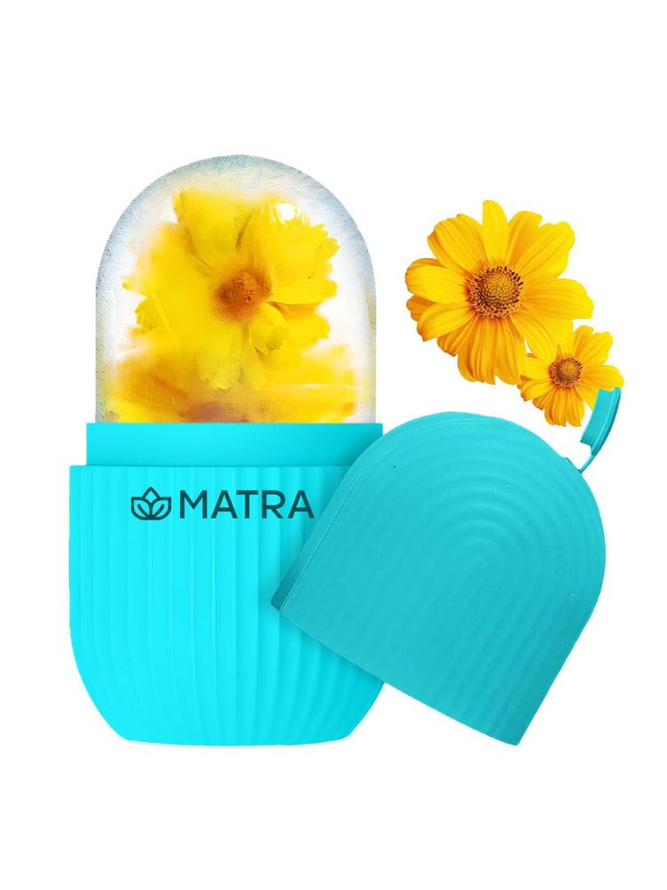 Matra Facial Ice Roller Silicone Ice Mold Face Massager