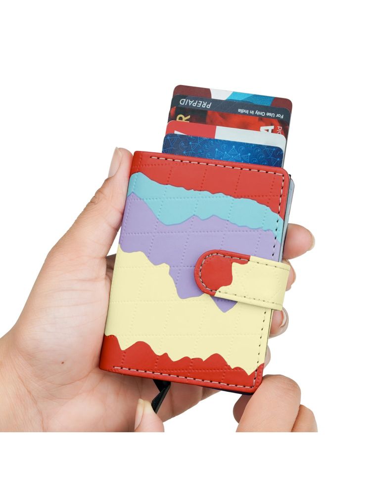 The Wallet Store Luxepop Rfid Pop Up Cardholder - Red-image-47