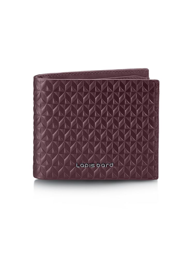 Lapis Bard Enigma Bi-Fold Wallet - Burgundy-picture-16