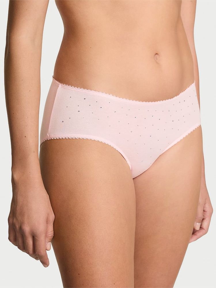 victoria's secret intimates Victoria's Secret Pink Stretch Cotton Sparkle Hiphugger Panty-picture-26