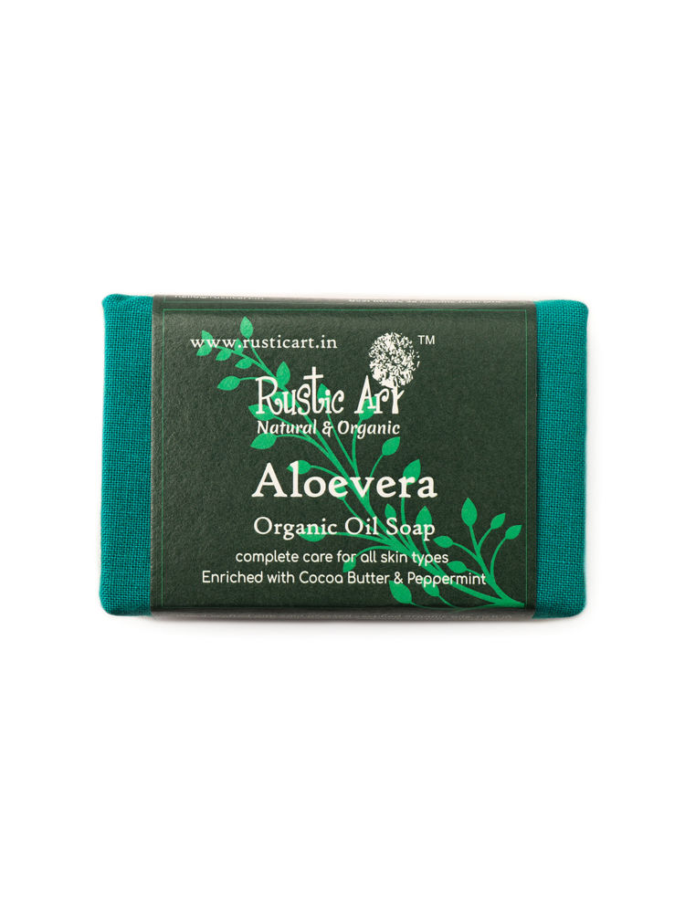 Rustic Art Organic Aloe vera Soap-image-38