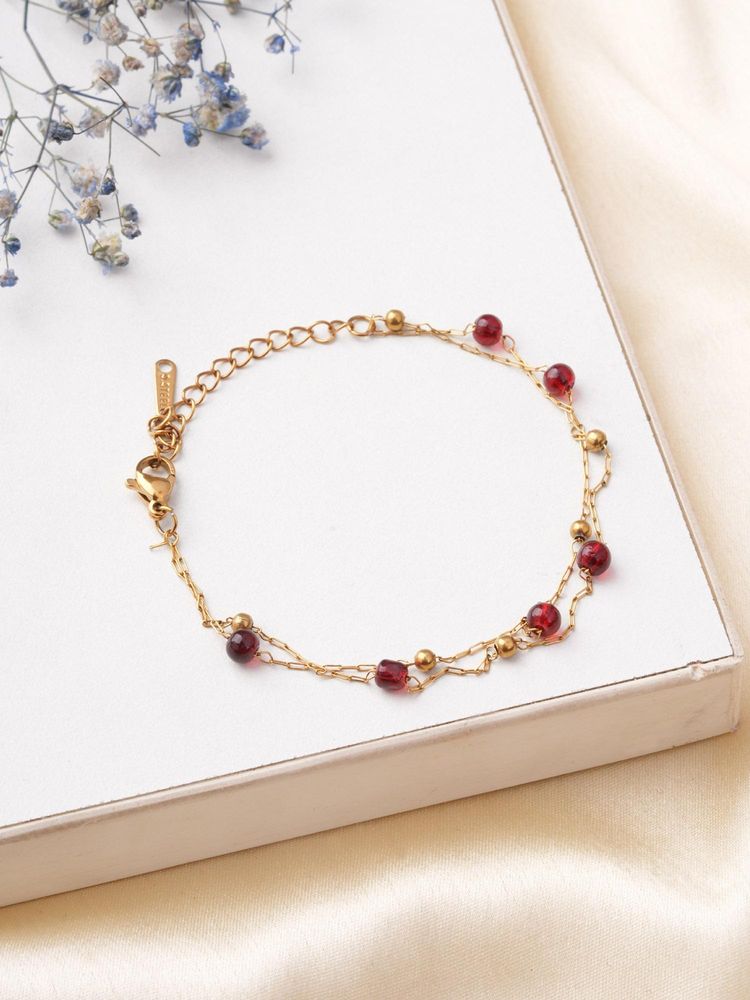 Palmonas Women Berry Cluster Bracelet-picture-26