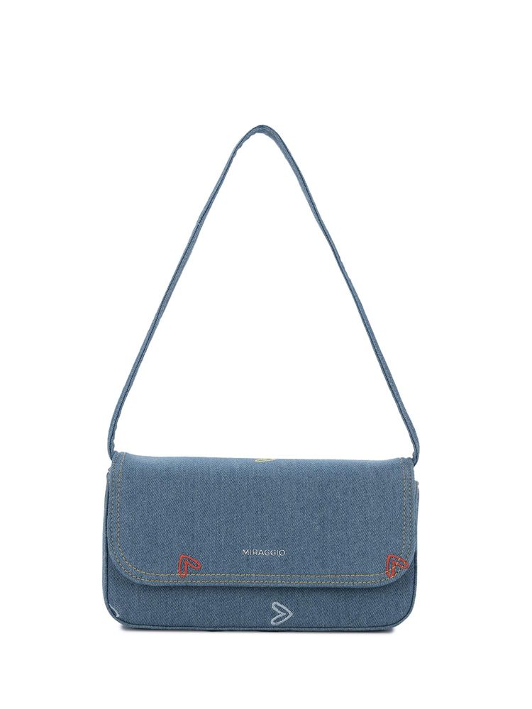 MIRAGGIO Pola Shoulder Bag-Blue (Medium)-image-49