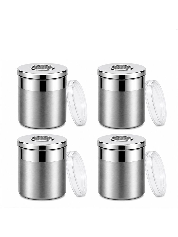 Culinex by thinKitchen 120ml Salt and Pepper Shaker Set, Fine Spice Dispenser (Pack of 4)-picture-0