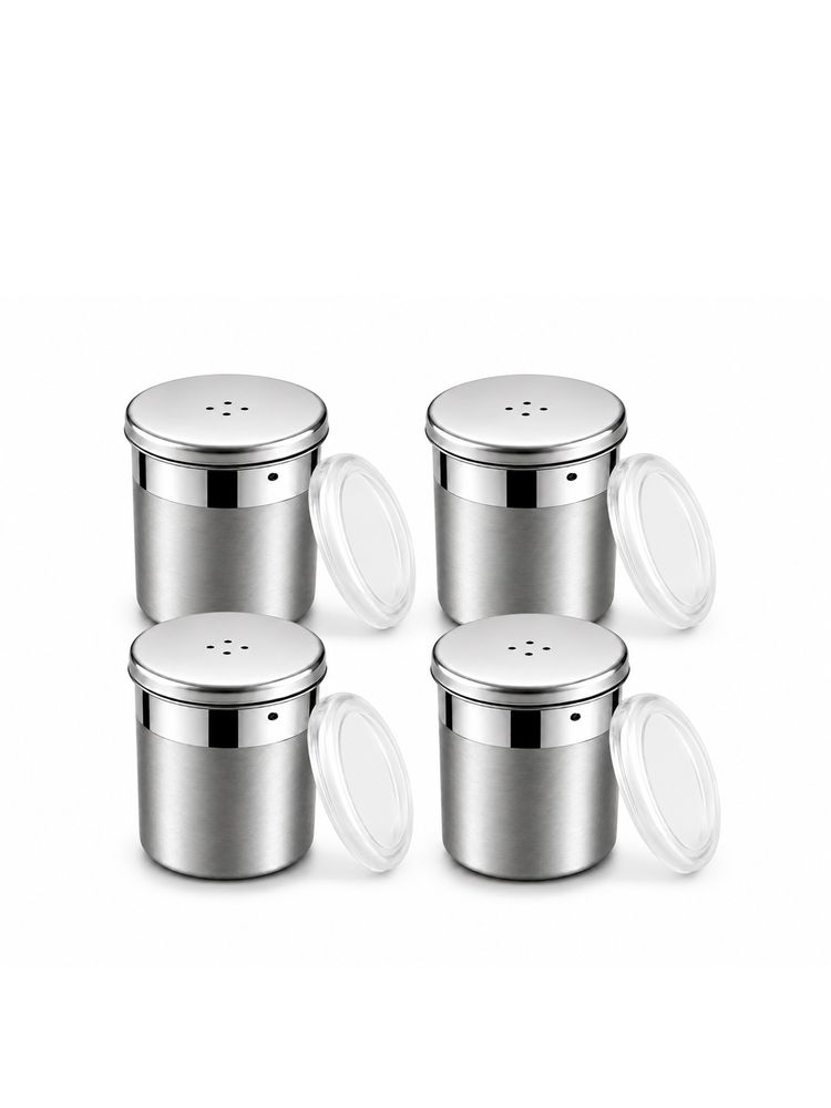 Culinex by thinKitchen 120ml Mini Salt Dispenser Set, Dual Finish Shaker (Pack of 4)-picture-49