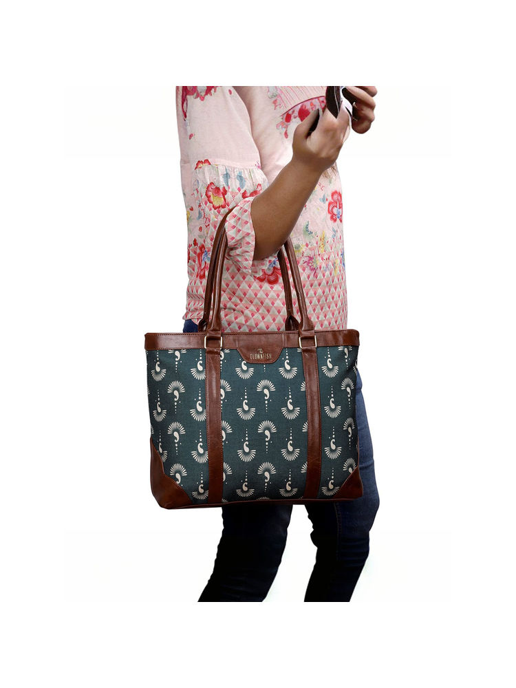The Clownfish Womens Laptop Bag Miranda Bottle - TCFWLBJU-GA-14BTGR1-picture-14