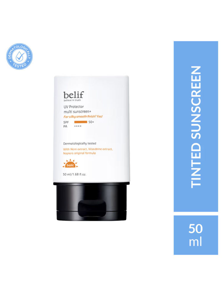 belif UV Protector Korean Vegan Tinted Mineral Face Sunscreen SPF 50+-image-33