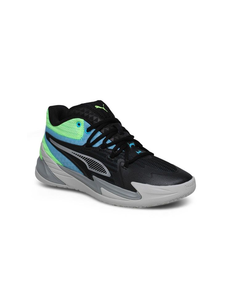 Puma Black The Dagger Basketball Shoes-image-4