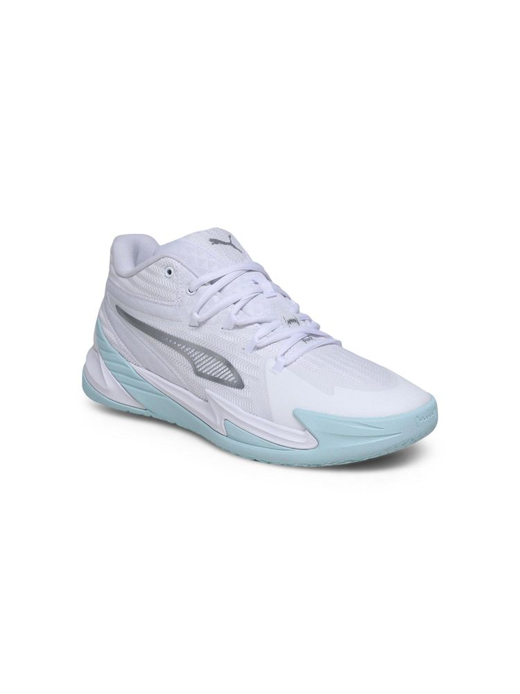 Puma White The Dagger Basketball Shoes