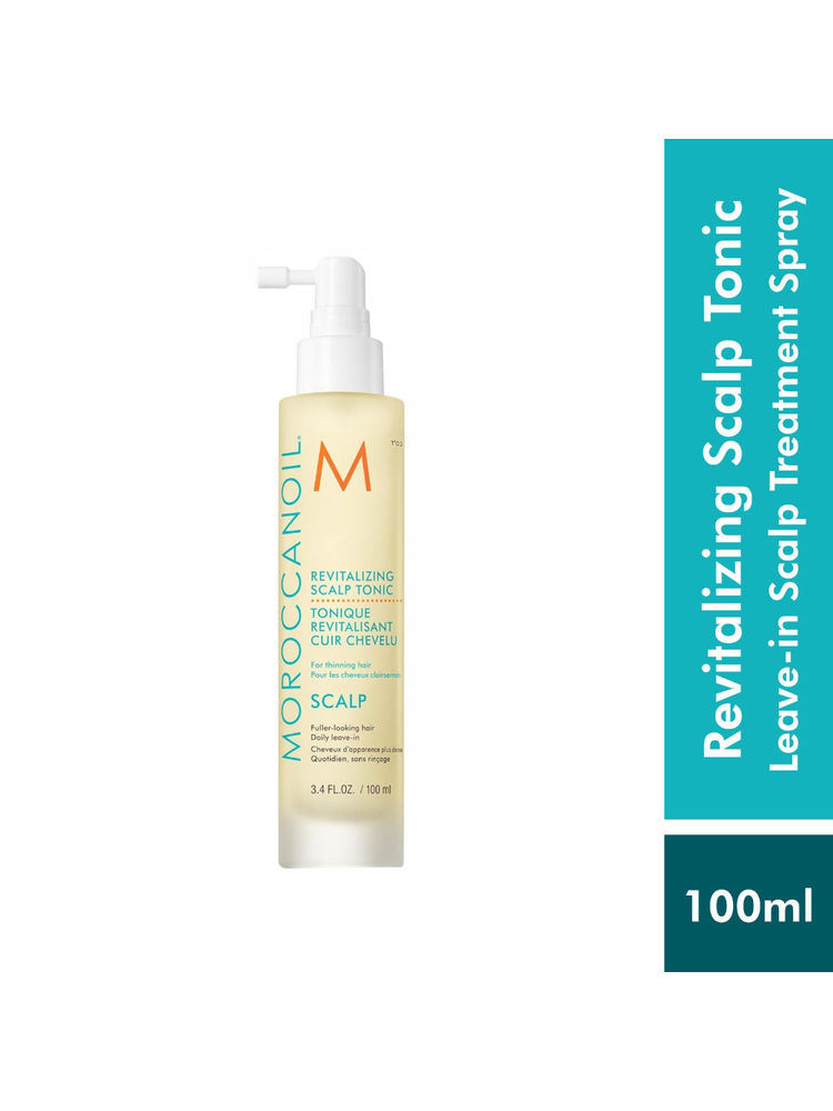 Moroccanoil Revitalizing Scalp Tonic Hairspray Reduces Hair Shedding by 97% Boosts Hair Density