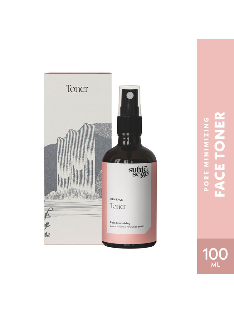 Suhi & Sego Zen Face Toner With Rosa Damascena, Refreshing, Hydrating, Pore-Minimizing, Alcohol-Free-picture-28
