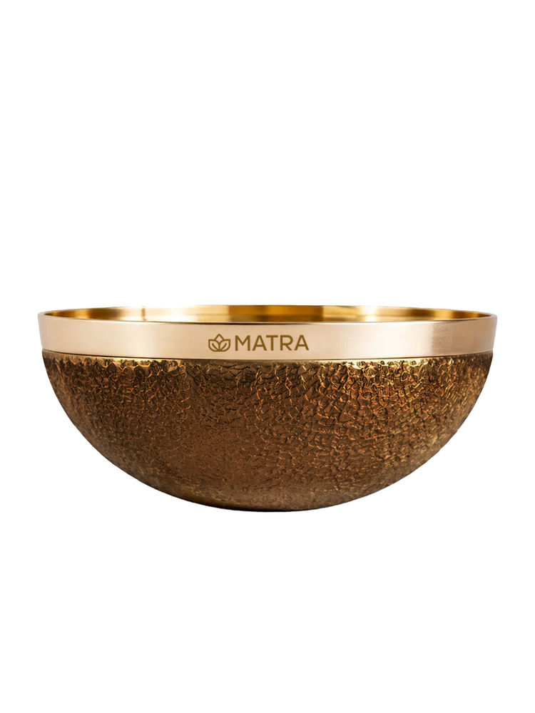 Matra Kansa Vatki Foot Massager Ayurvedic Bronze Bowl Wand Cup For Detox-picture-25