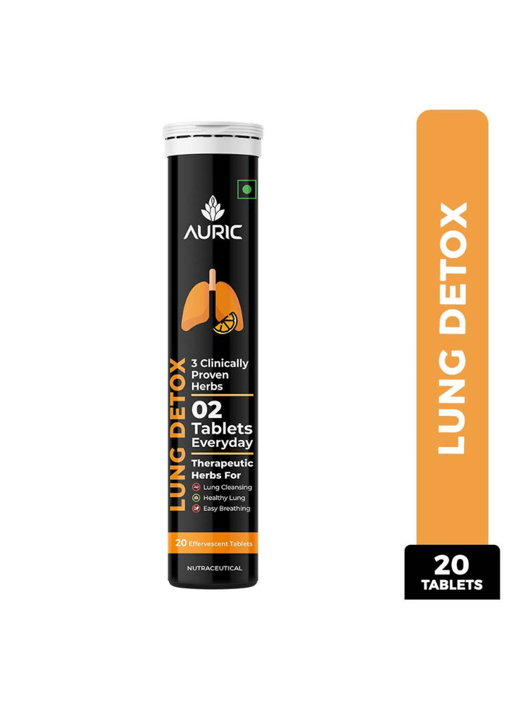 Auric Lung Detox for Smokers with Natural Blend of NAC, Pushkarmool, Piper Longum & Licorice, 1 Tube-picture-14