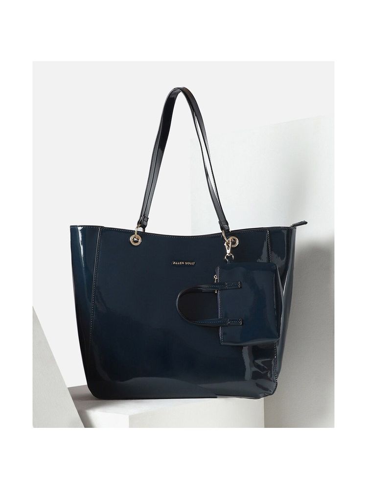 Allen Solly Women Navy Casual Tote Bag (Set of 2)-picture-22