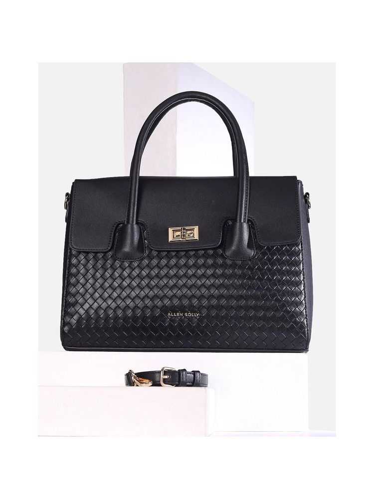 Allen Solly Women Black Casual Handbag-picture-17