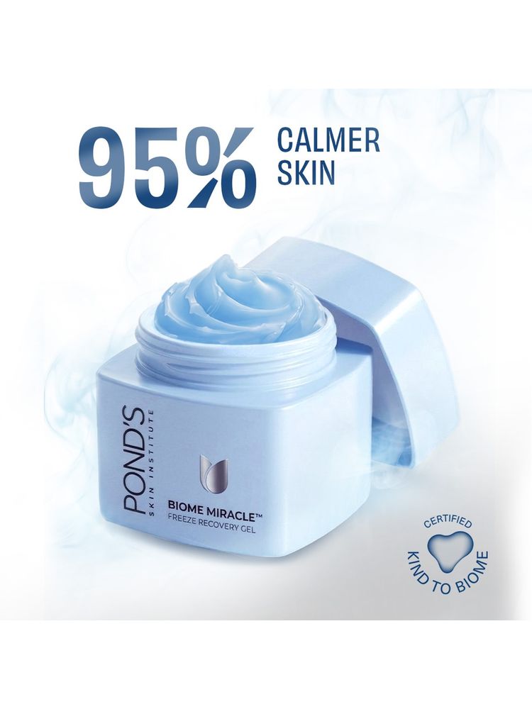 Ponds Biome Miracle Freeze Recovery Moisturizer Gel, for 95% Calmer Skin-picture-21