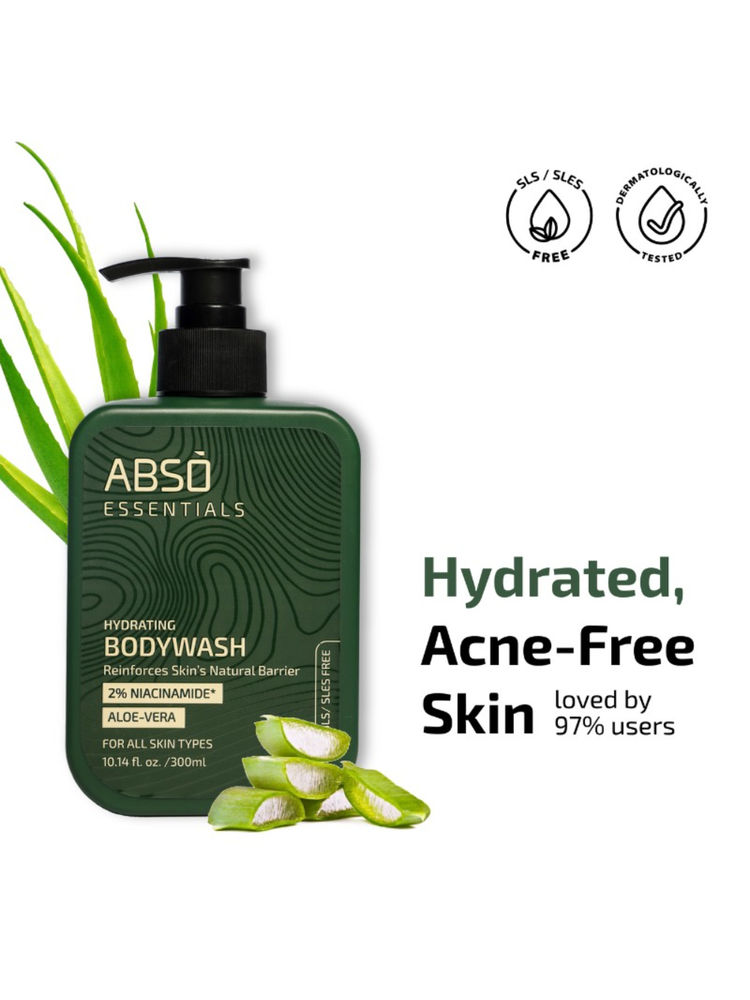 ABSO Essentials Hydrating Body Wash With Niacinamide