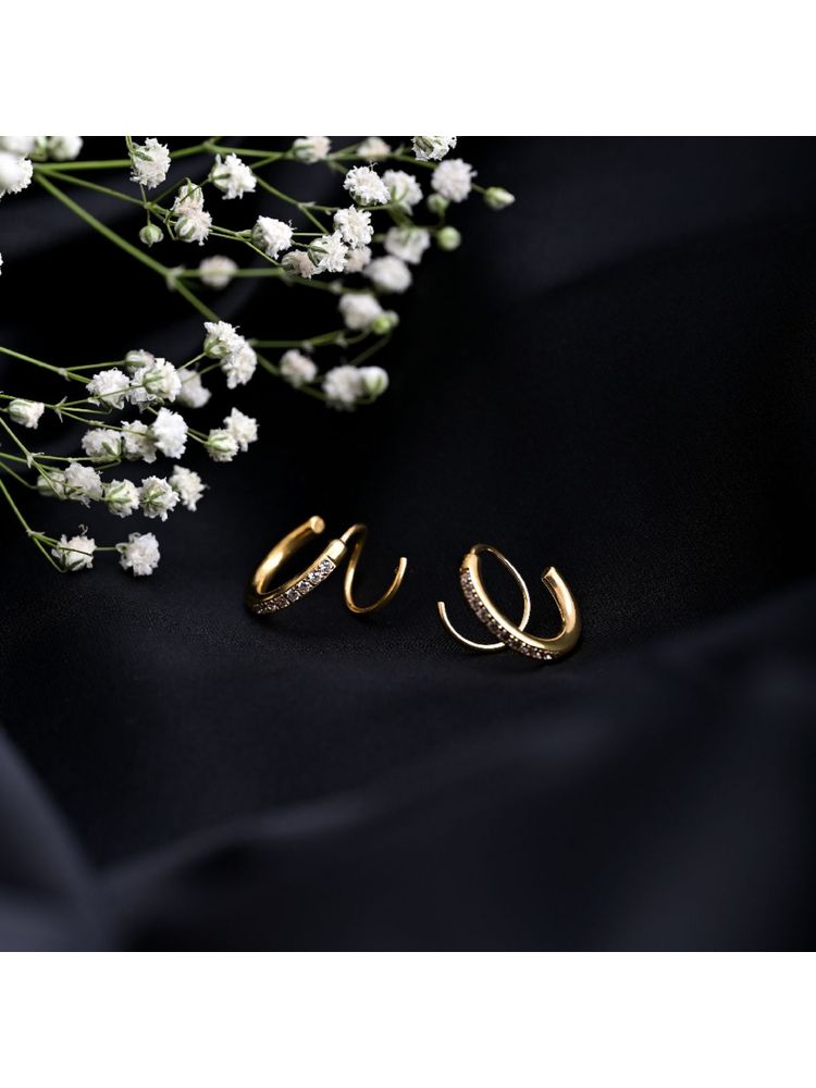 Palmonas Curvy Embrace Drop & Dangle Earrings-picture-12