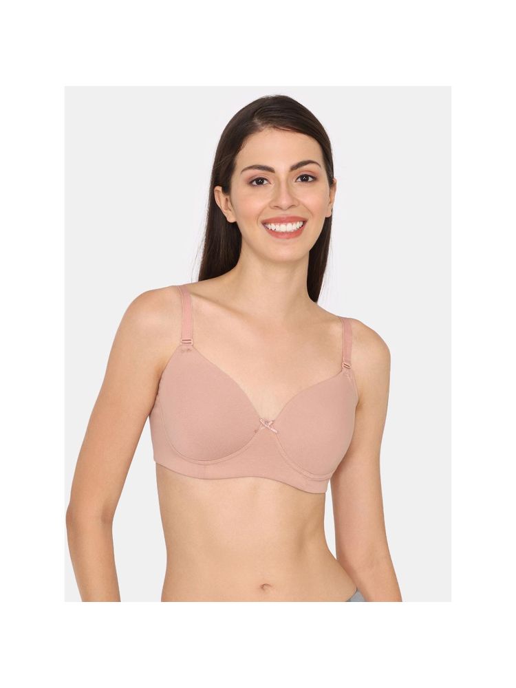 Zivame Padded Non Wired 3/4Th Coverage Mastectomy Bra - Roebuck-picture-16