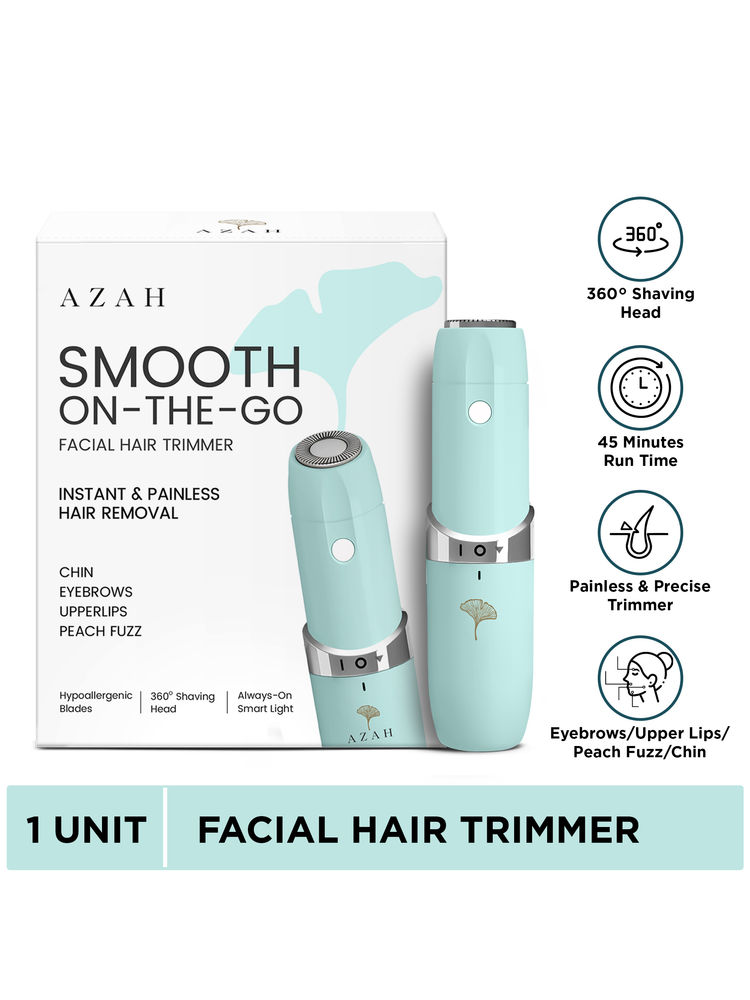 Azah Smooth Skin On-The-Go Facial Hair Trimmer
