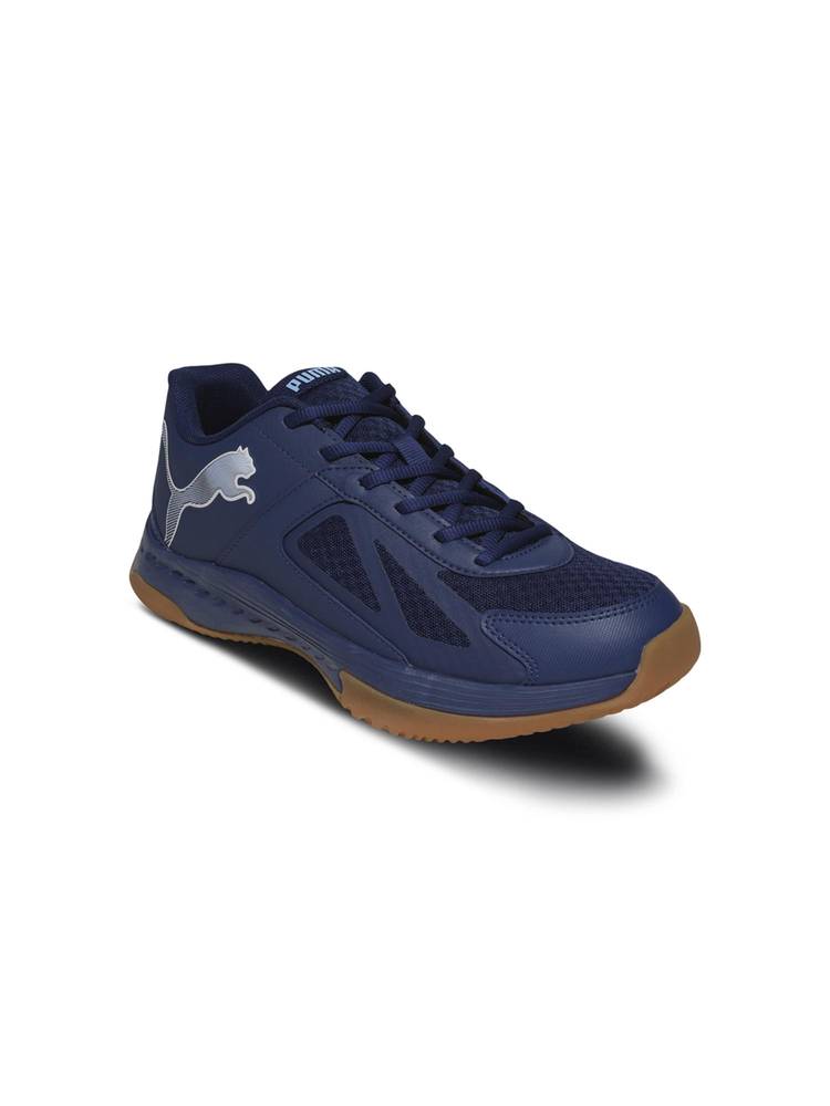 Puma Unisex Navy Blue Court Mode Indoor Badminton Shoes