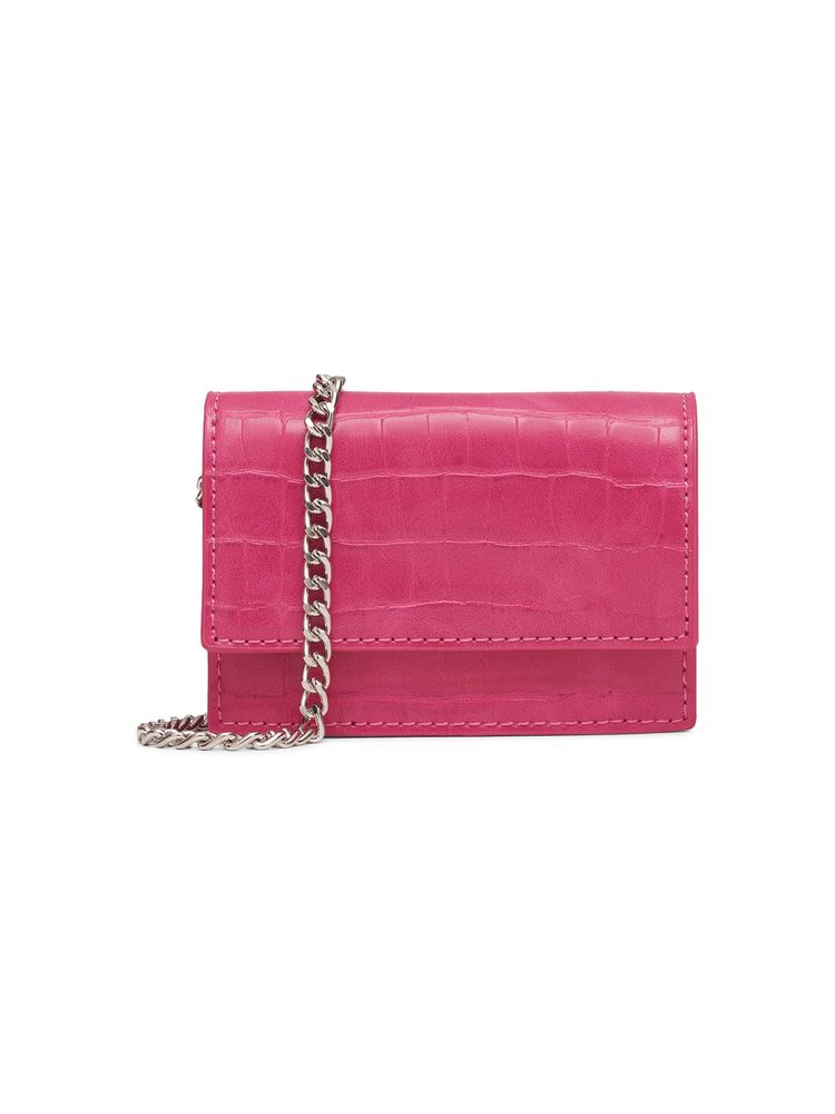 MIRAGGIO Camilla Card Holder with Sling Chain for Women - Pink (S)-picture-20