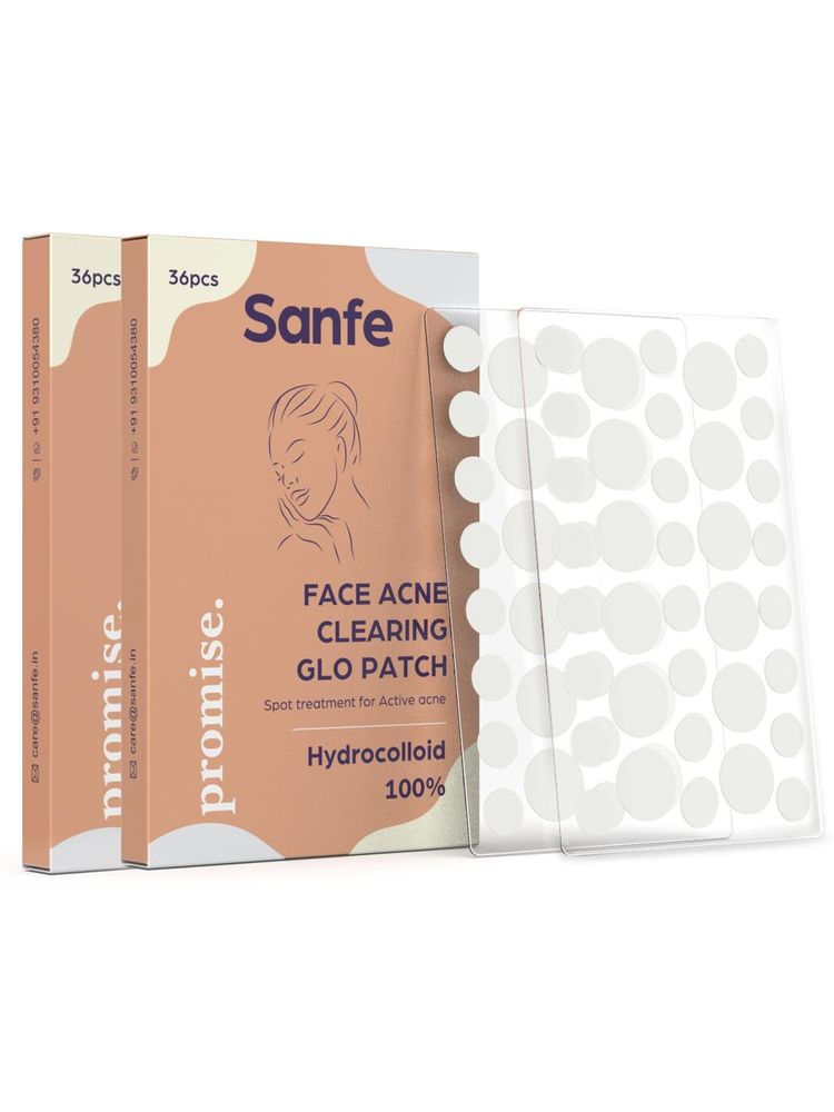 Sanfe Promise Face Acne Clearing Glo Patch - Pack Of 2