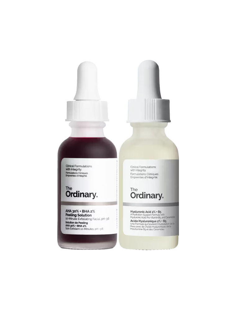 The Ordinary AHA BHA Solution + Hyaluronic Acid Serum Combo-image-27