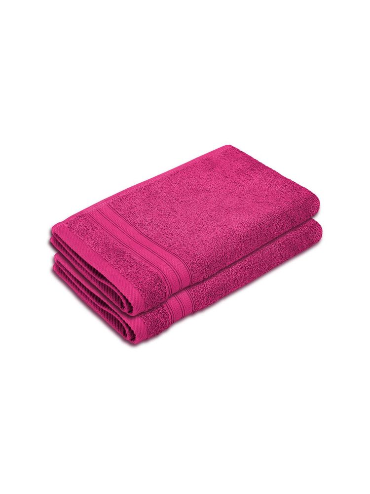 Layers Home Easy Cotton 450 Gsm Purple Hand Towels - Pack of 2 (M)-image-48