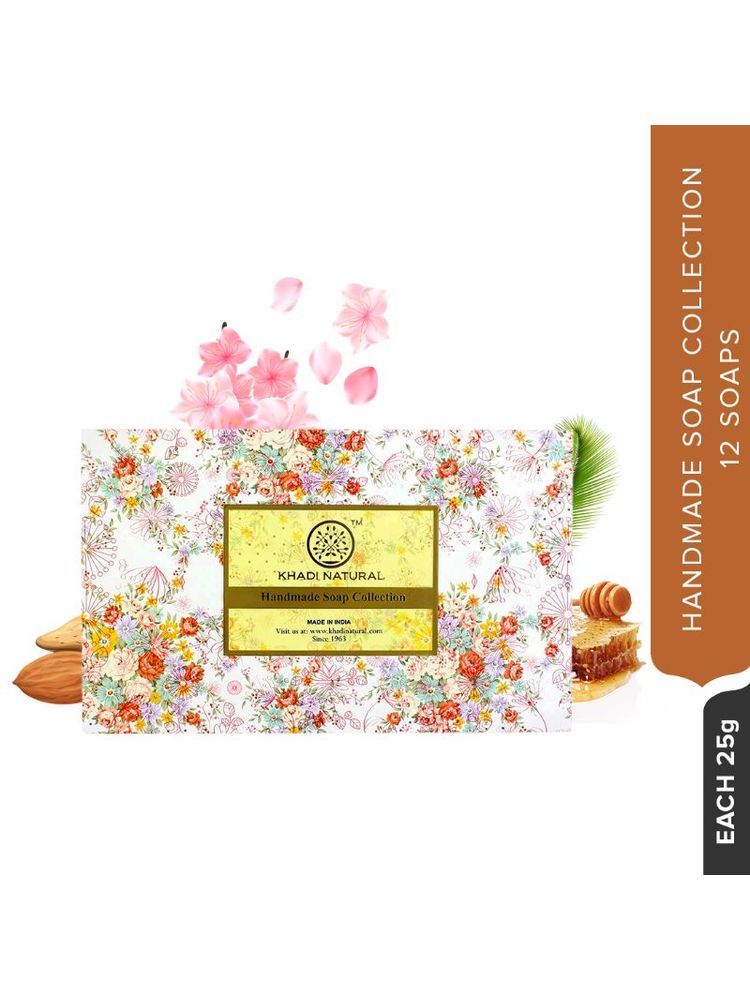 Khadi Natural Handmade Soap Collection (Set Of 12)