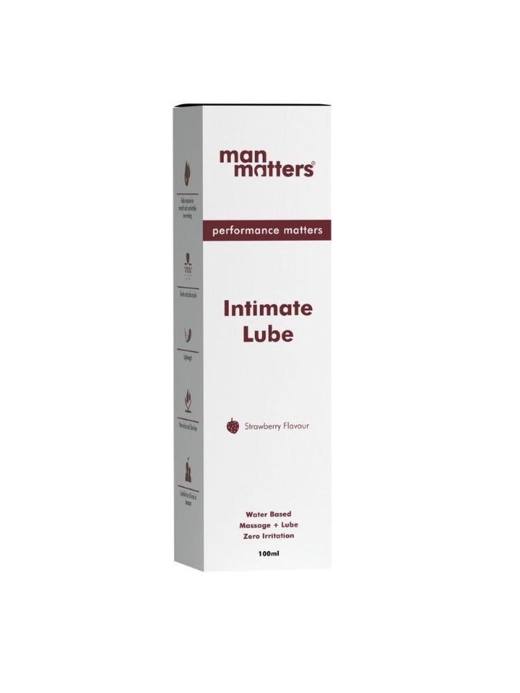 Man Matters Lubricant Gel For Men - Strawberry Flavour-picture-13