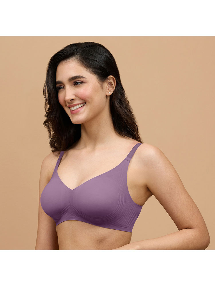 Nykd by Nykaa InvisiBlend™ Shaping Bra non-padded, non-wired-Purple NYB325-picture-43