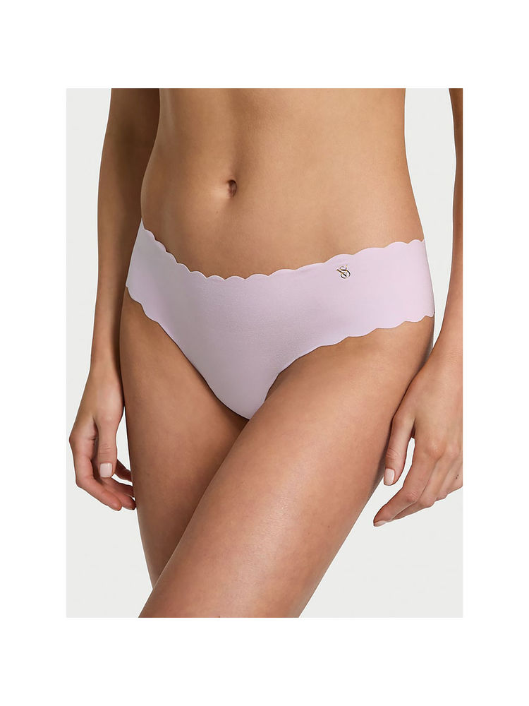 victoria's secret intimates Victoria's Secret Purple Scalloped Thong Panty-picture-24
