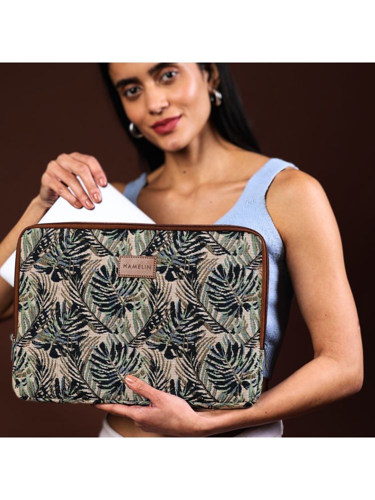 HAMELIN Multi-Color Floral Laptop Sleeves-image-27
