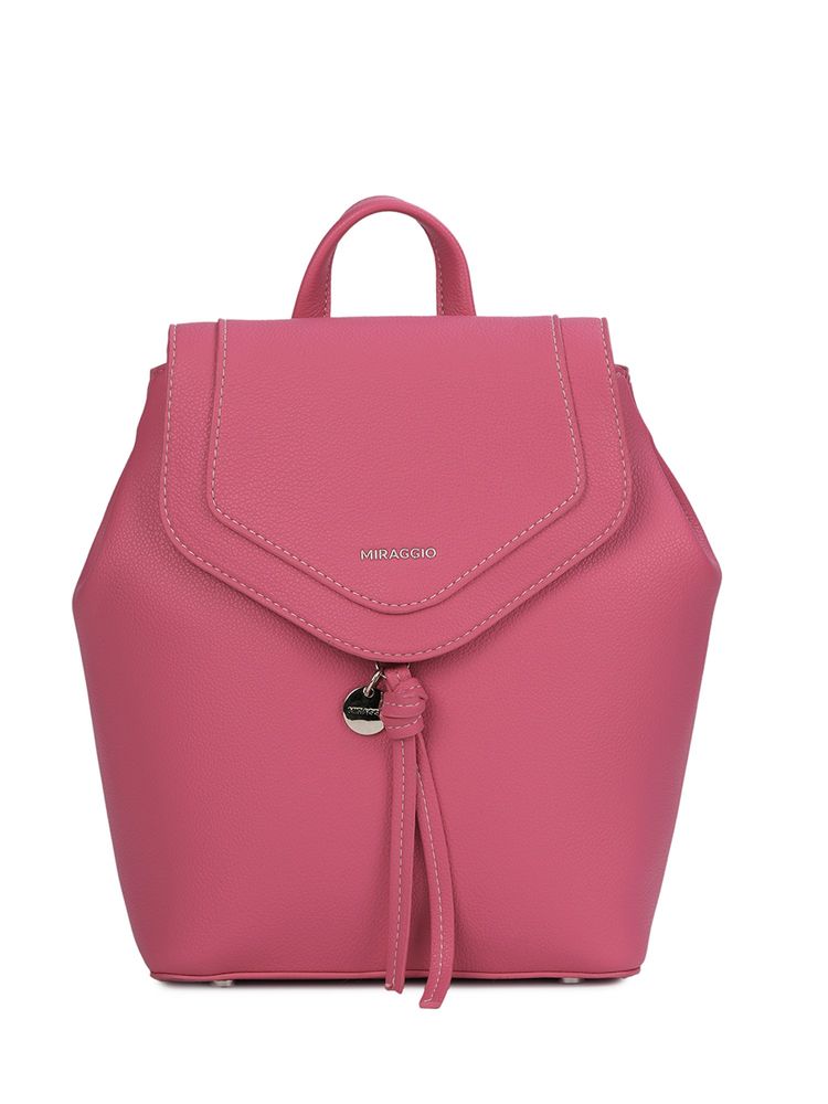 MIRAGGIO Women Cosmo Pink Backpack (M)-picture-17