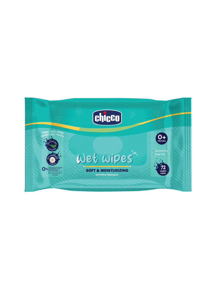 Chicco Soft Cleansing Wet Baby Wipes