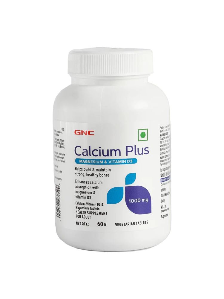 GNC Calcium Plus Magnesium And Vitamin D3 Vegetarian Tablets-picture-25