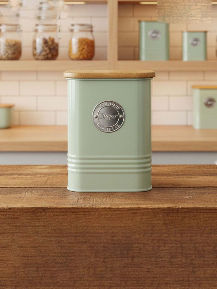Typhoon Squircle Premium Sugar Storage Canister - Mint Green-image-33