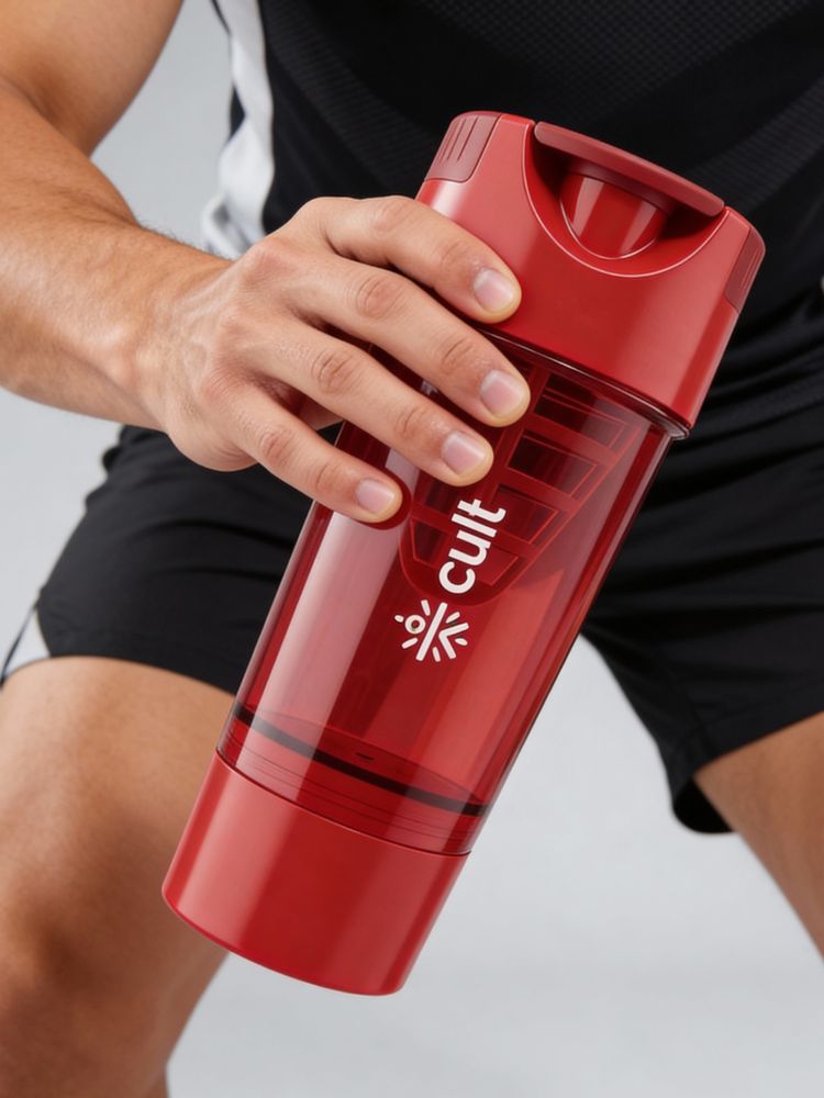 CULT Cyclone Shaker Red (500ml)-image-0