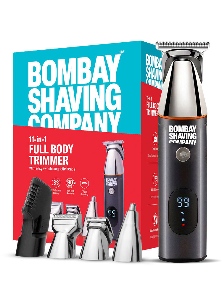 Bombay Shaving Company 5in1 Multi Grooming Kit All in One Full Body Trimmer for Men Gift for Men