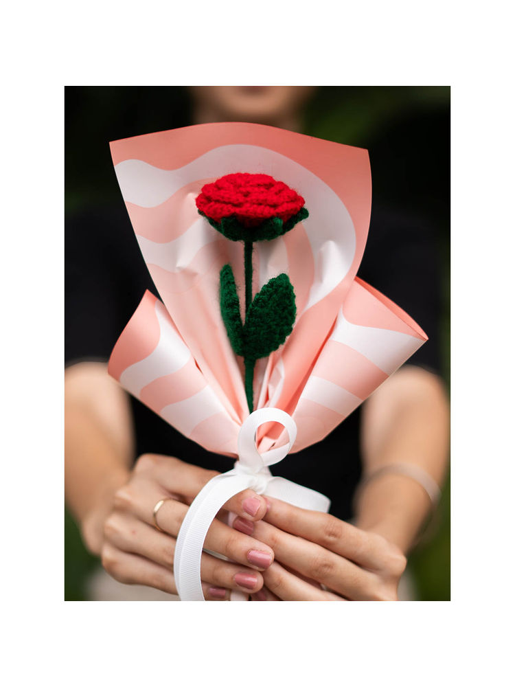 THE ZAPPY BOX Single Rose Bouquet-image-6