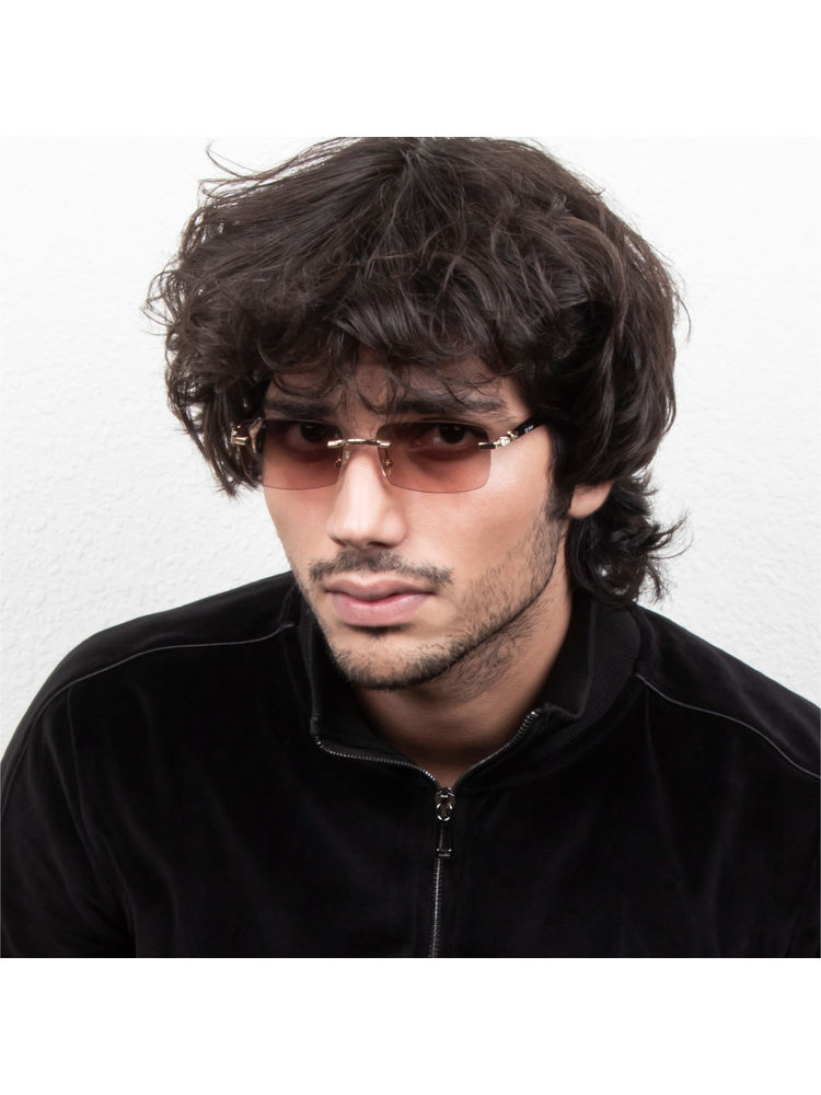 TED SMITH UV Protection Rectangular Sunglasses For Men Women - Solitiare-C6