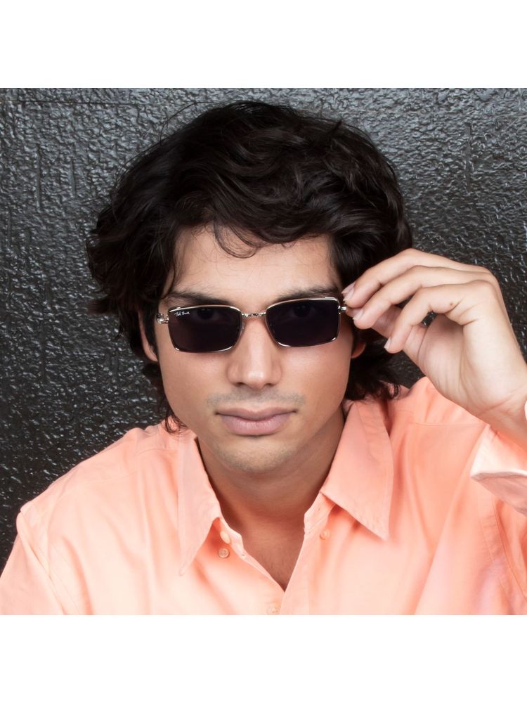 TED SMITH UV Protection Rectangular Sunglasses for Men Women Stylish Trending Fashion Rider _C1-picture-10