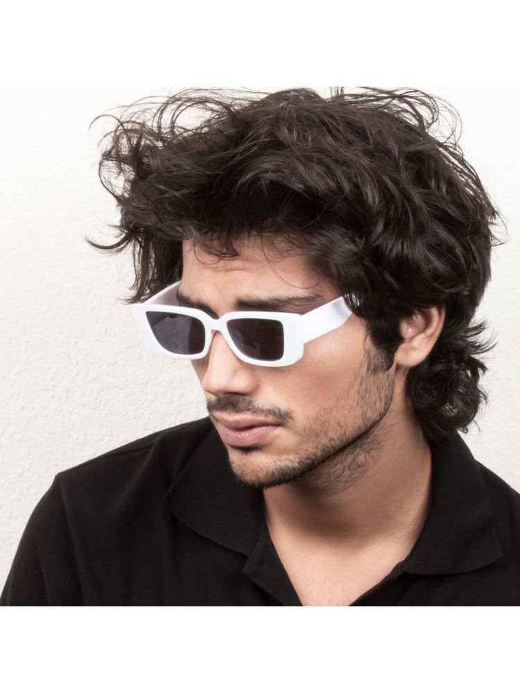 TED SMITH UV Protection Sunglasses for Men Women Stylish Trending Fashion Ts-Icatchy_White-picture-20