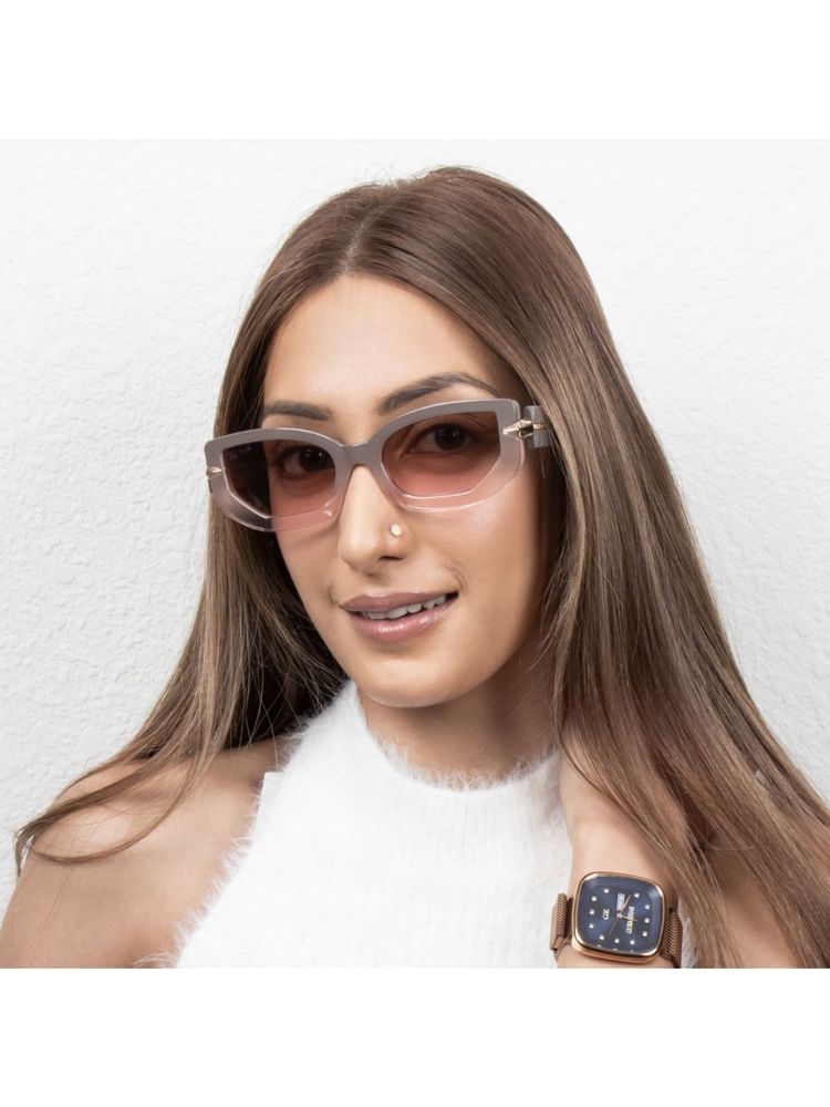 TED SMITH UV Protection Cat Eye Sunglasses for Women Stylish Trending Fashion Serpenty_C4-picture-17