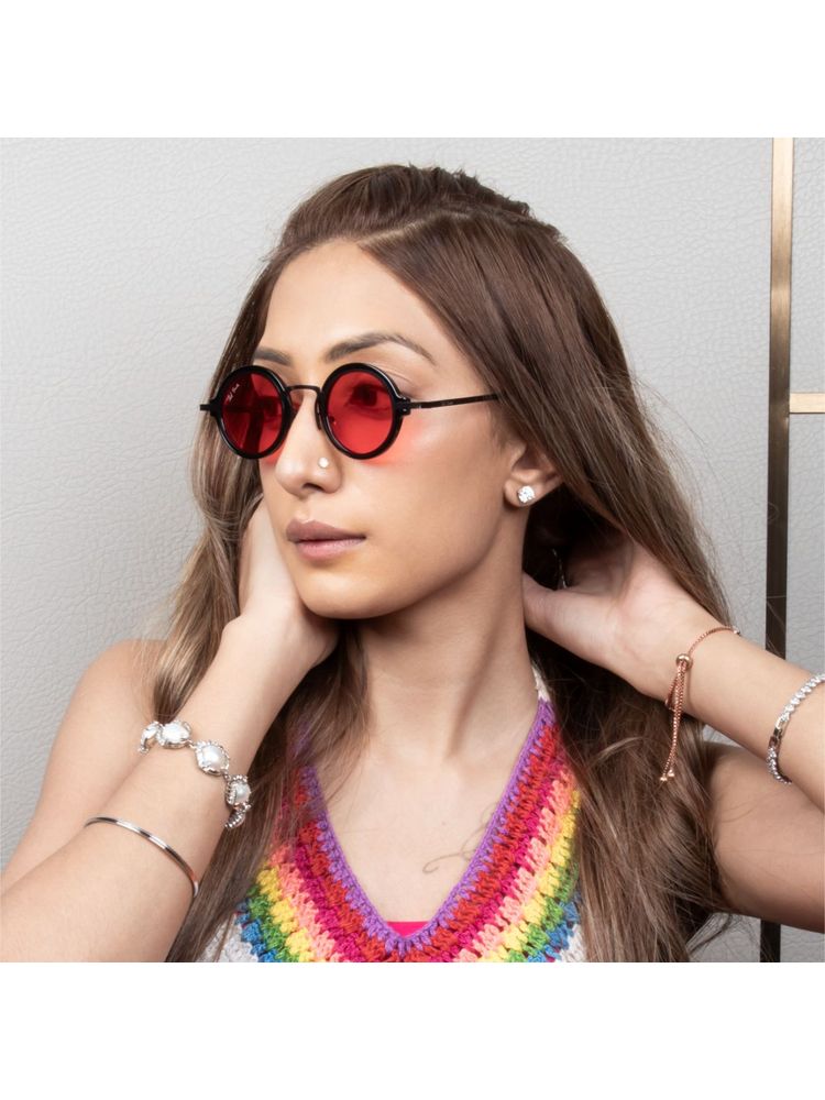 TED SMITH UV Protection Round Sunglasses for Men Women Stylish Trending Fashion Lenon_C2-picture-14